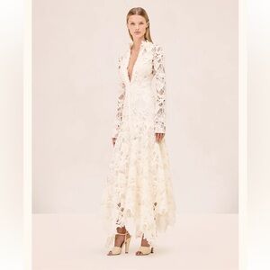 Alexis Ivory White Lace Camila Dress - XS